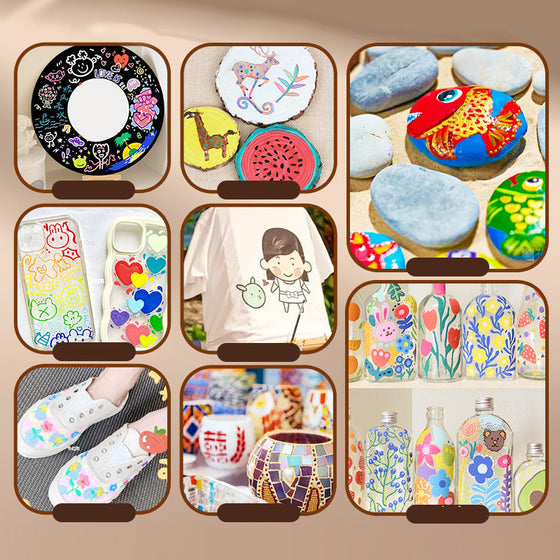 DIY Art Graffiti Oljemålningspenna