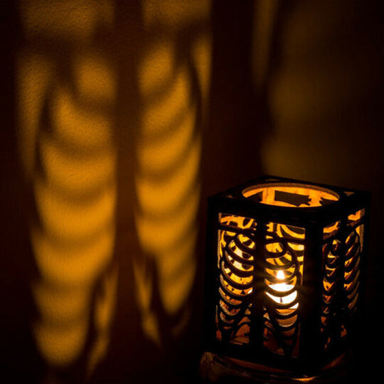 Halloween Skull Rib Shadow Lamp