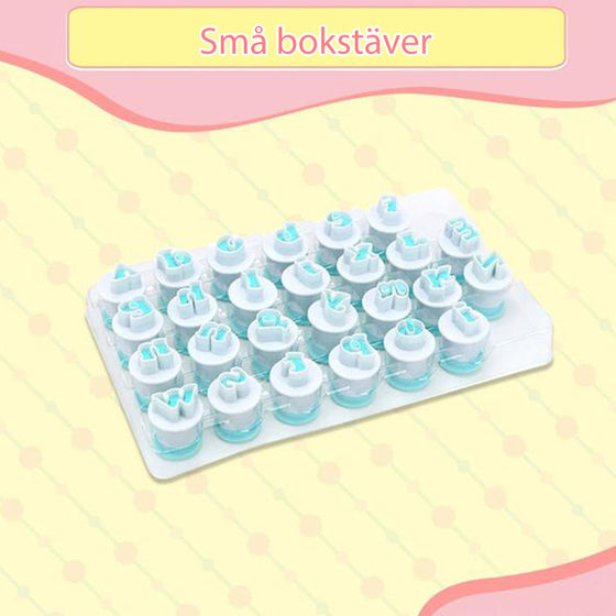 Utskrift av Fondant Kaka verktygssats