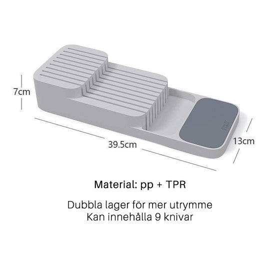 Köksförvaringsbricka för knivar
