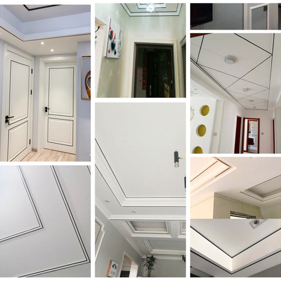 Keramiska plattor mildewproof gapet tejp (1 rulle 6M * 8mm)