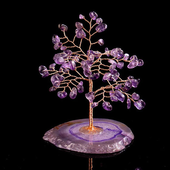 Dekorationsträd med stenar