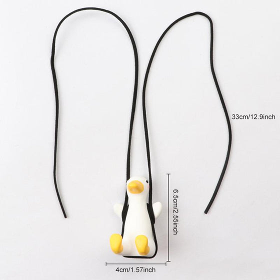 Instrumentbräda svängande anka hängande prydnad