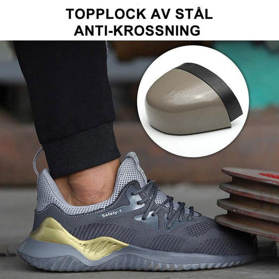 Flygande vävda skyddsskor för alla årstider