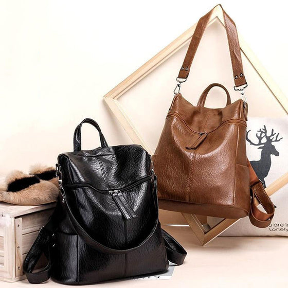 Multifunktionell Ryggsäck för damer