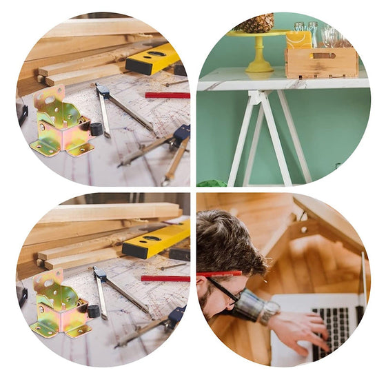 Fällbart låsgångjärn