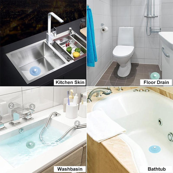 Multifunktionella dräneringsproppar