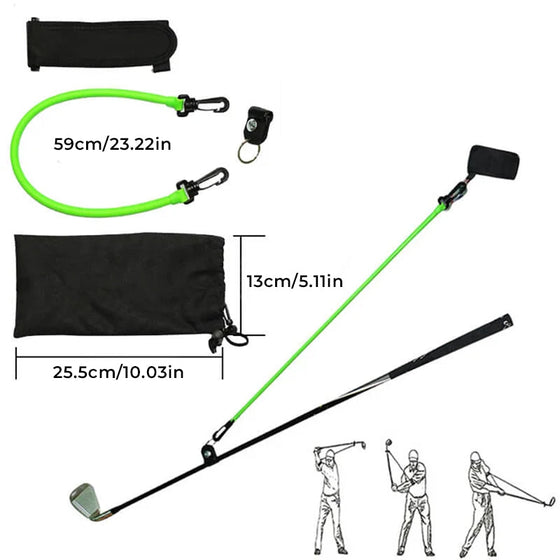 Hjälpmedel för att träna golfsvingar