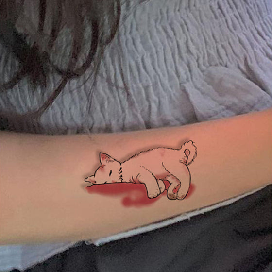 3D Stereotatueringsklistermärke