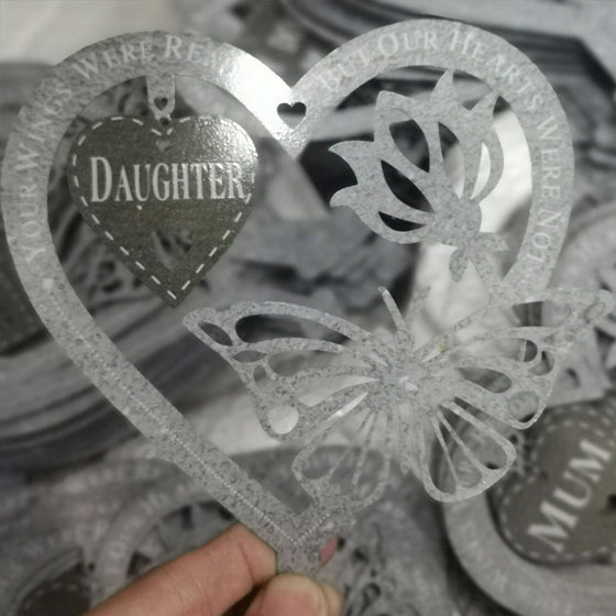 Fjärilskylt Prydnad