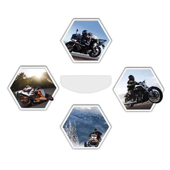 Anti-dimma eller regn hjälmfilm