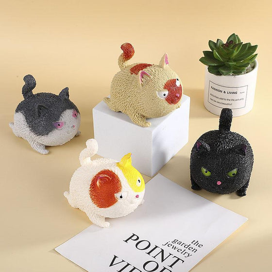 Rolig Söt Kattformad Boll