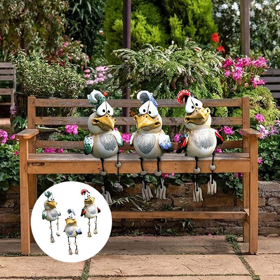 Harts kyckling trädgård prydnad