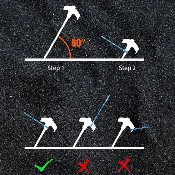 Sexkantig spiralformad fluorescerande spik i kolstål