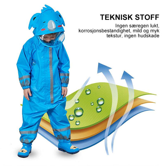 Barndräkt i ett stycke