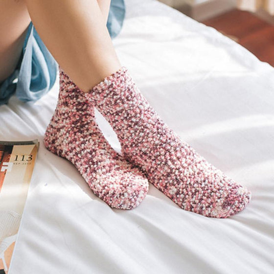 Pom pom mufin strumpor