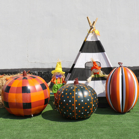 Halloween Dekoration Pumpa Luftballong