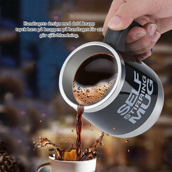 Magnetiserad blandningskopp i rostfritt stål