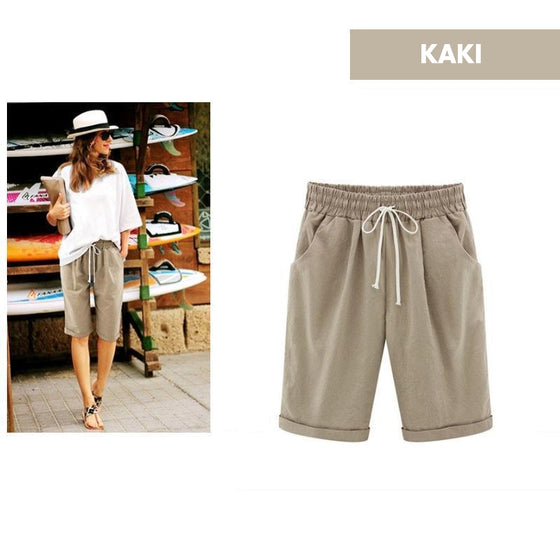 Lösa shorts för kvinnor