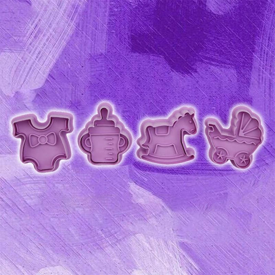 Temat Kexstämpel Set (4 Stk)