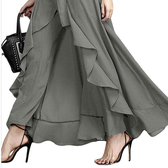 Lång Chiffongkjol för Kvinnor