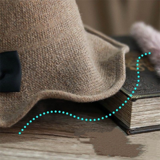 Elegant retro vintermössa