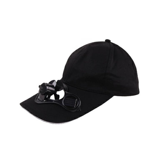 Kylkeps med solcellsdriven fläkt