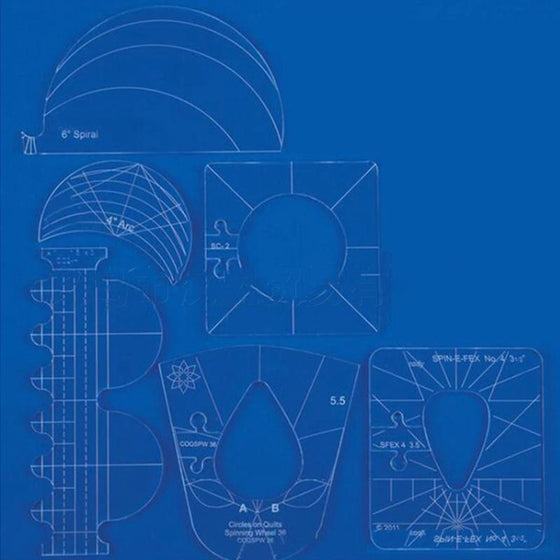 Akryl sömnadslinjal