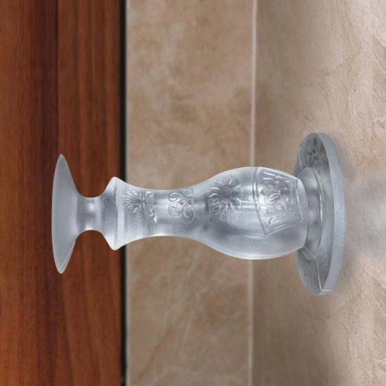 Genomskinlig silikonkollisionsskydd för dörrar