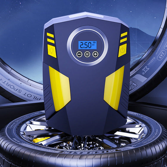 Bärbar digital display luftpump