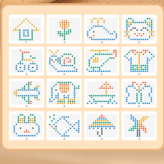 Magnetiskt ritbord för barns tidiga inlärning