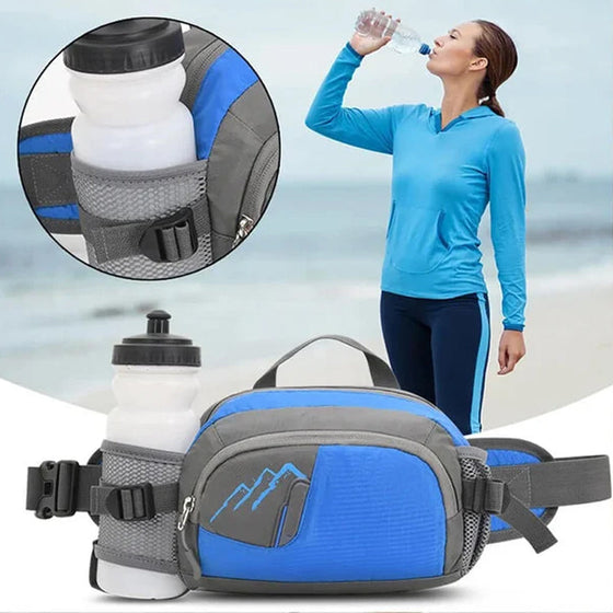 Vattentät midjeväska med stor kapacitet