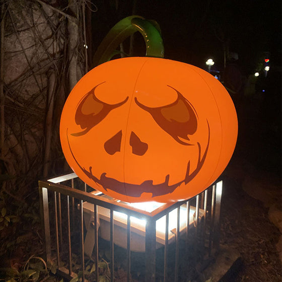 Uppblåsbar ögonglobspumpa med vattentät LED