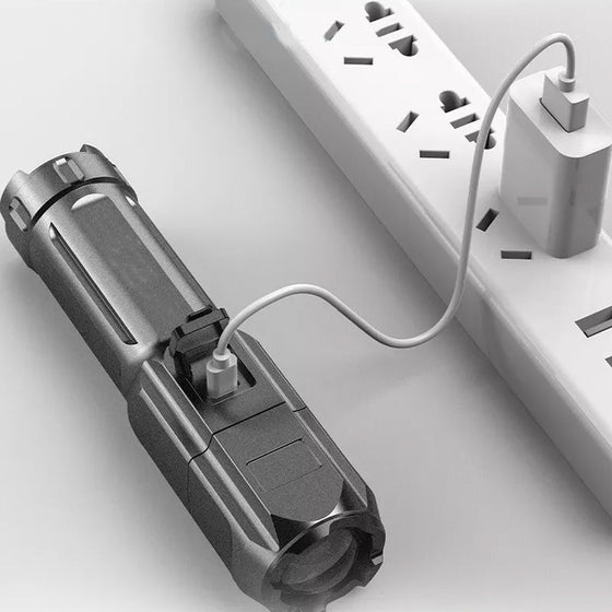 Kraftfull LED-ficklampa