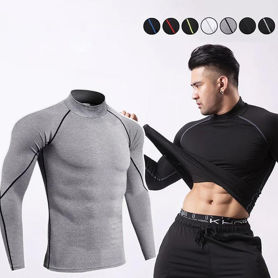 Stretchig Sportskjorta för Män som Andas