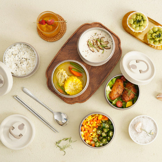 Bärbar Isolerad lunchbehållare