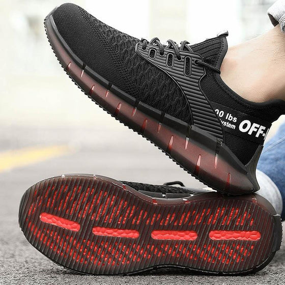 Deodorant flugvävda skyddsskor