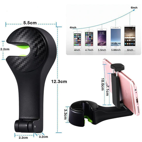 Nackstödskrok för bil