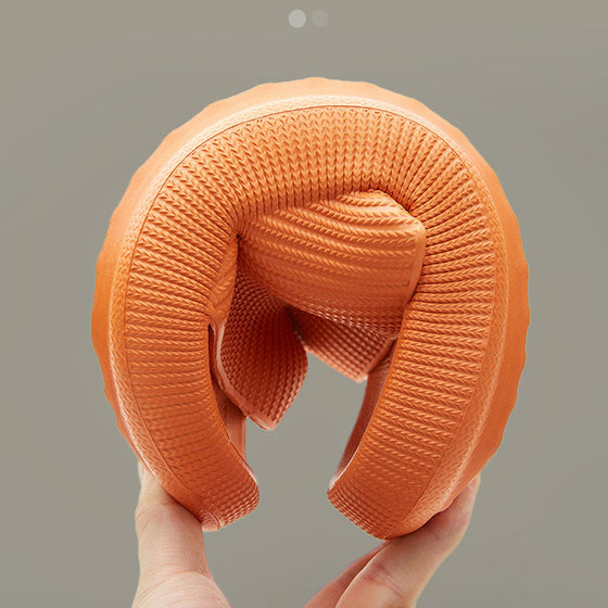 Halkfria tofflor för par med tjock botten