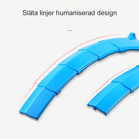 Cykel infällbar stänkskärm med bakljus