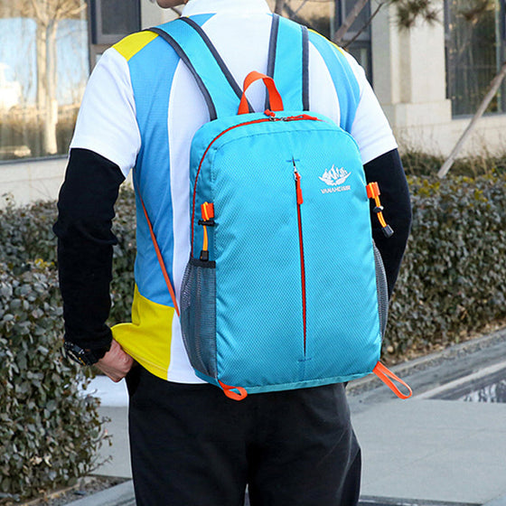 Hopfällbar ryggsäck