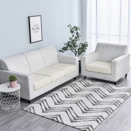 Avtagbar soffsitsöverdrag