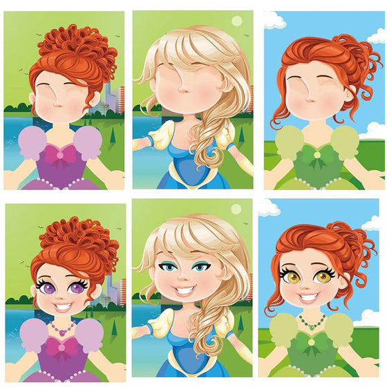 Småbarns klistermärkesbok för pojkar och flickor