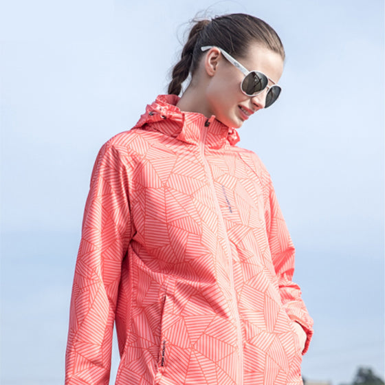 Vattentät och andningsbar jacka