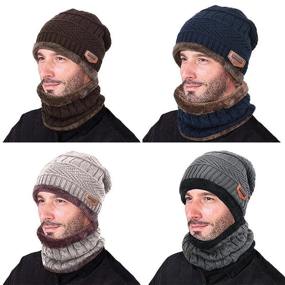 Varm Keps med Halsduk