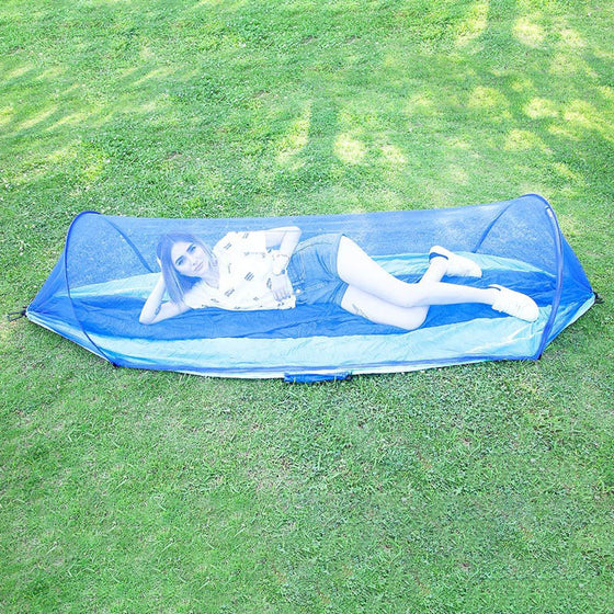 Automatisk Snabböppnad Hängmatta med Myggnät