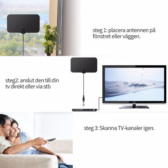 TY13HDTV gränsöverskridande för din TV-antenn 4K