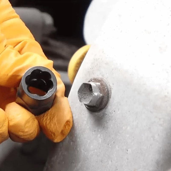 Mutterdragarsats - Ta bort skadade muttrar