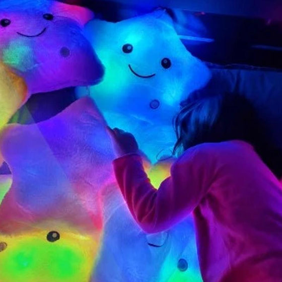 Fem-Spetsiga Stjärna Lysande kudde