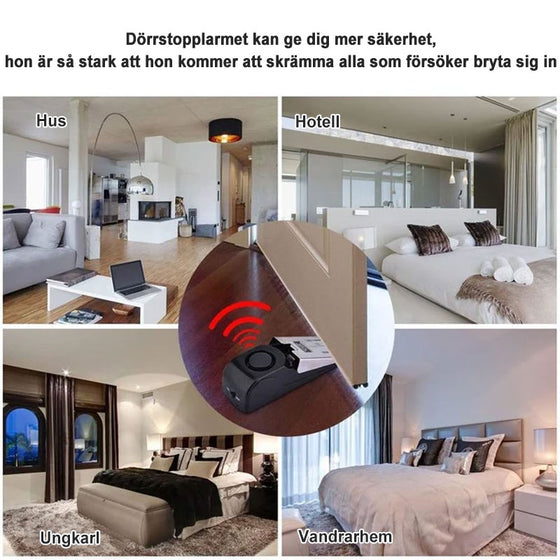 Dörrstopp med larm
